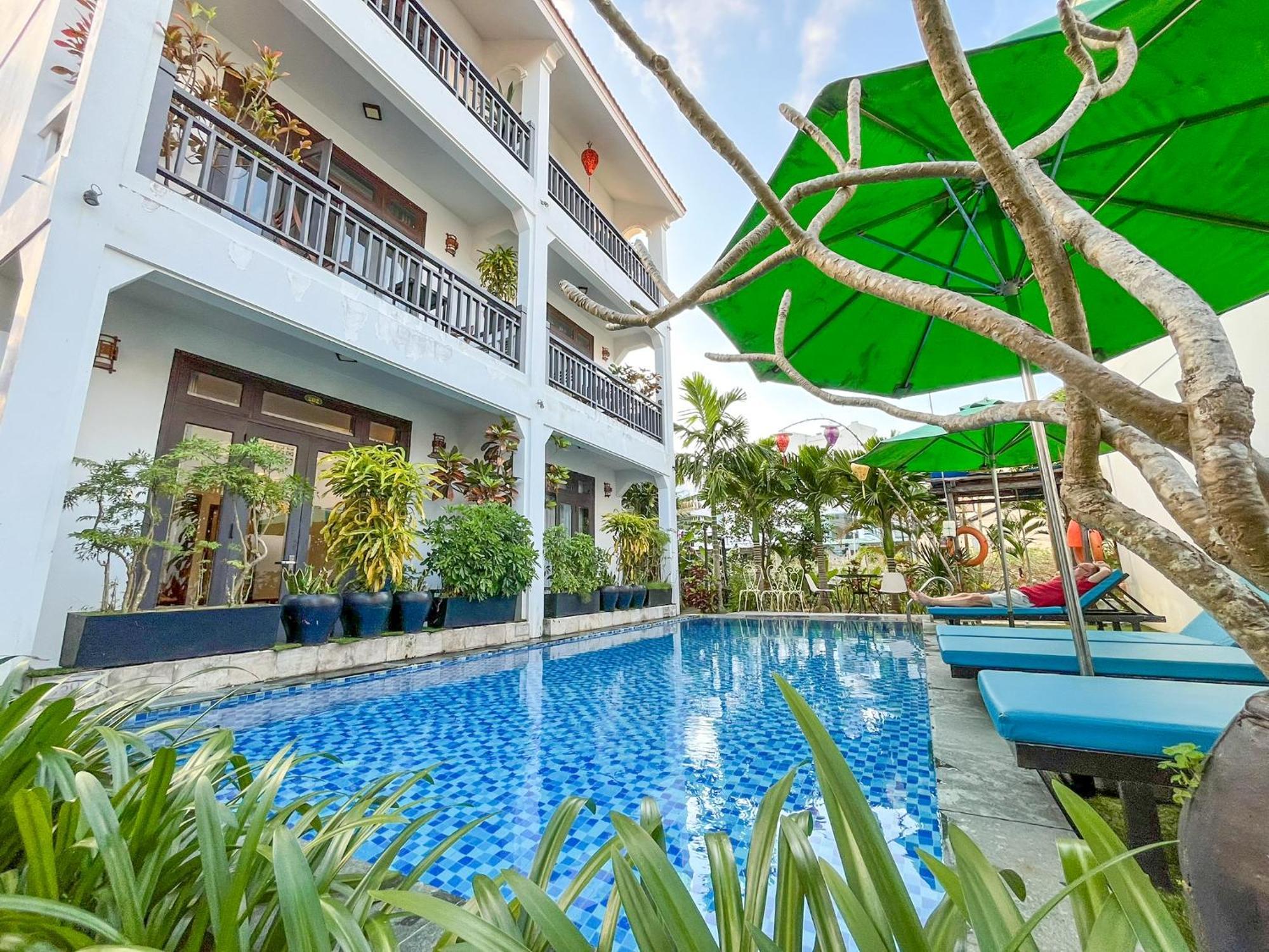 เทรนดี ไลฟ์ วิลลา Hotel ฮอยอัน ภายนอก รูปภาพ