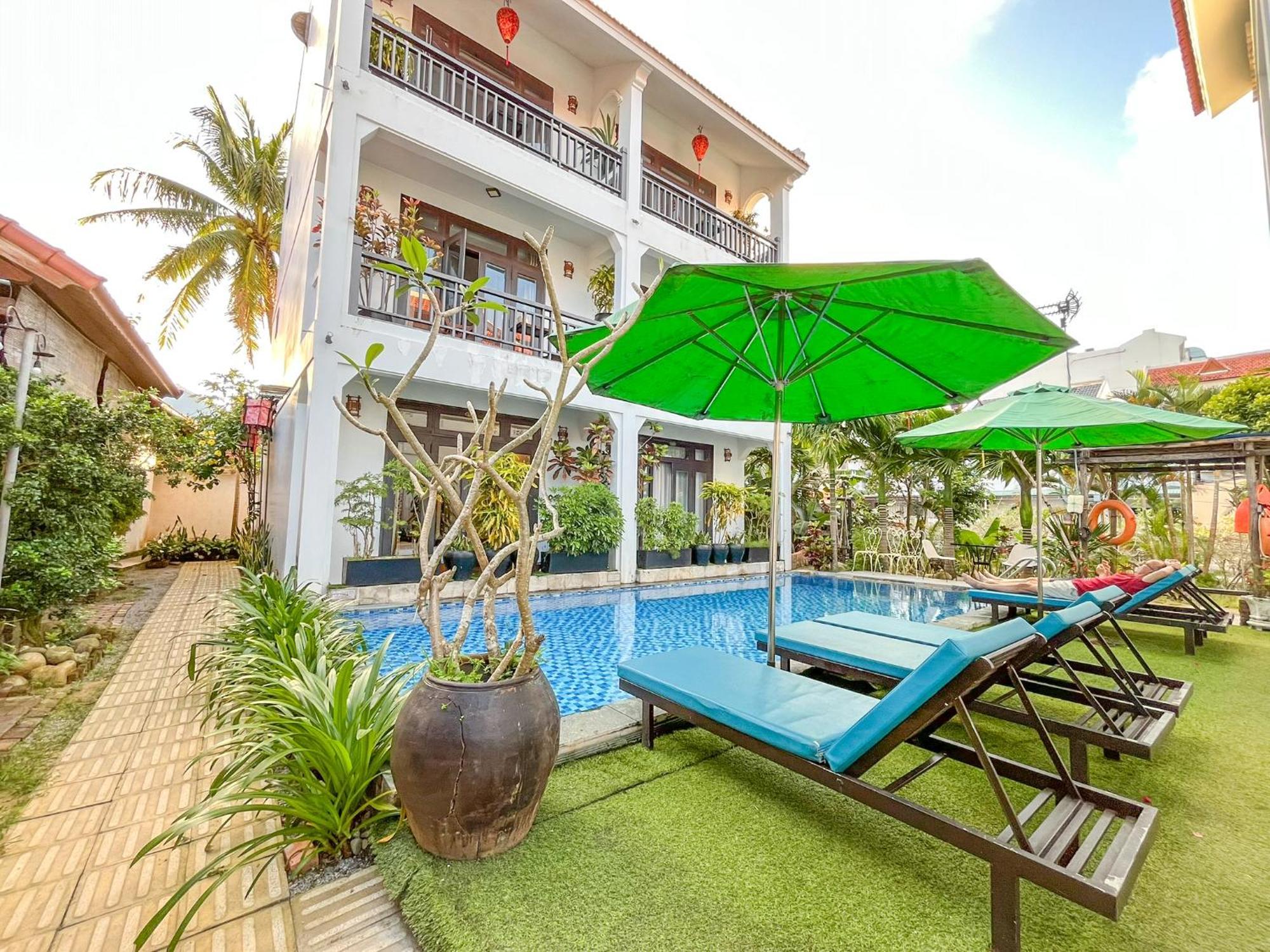 เทรนดี ไลฟ์ วิลลา Hotel ฮอยอัน ภายนอก รูปภาพ